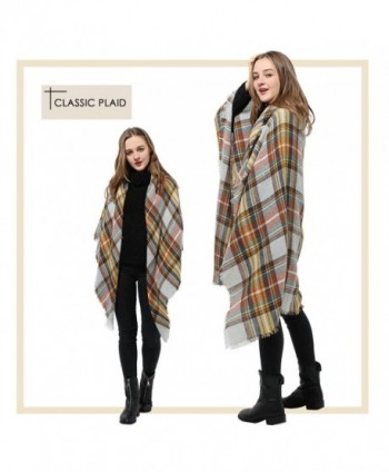 Womens Blanket Winter Tartan Checked