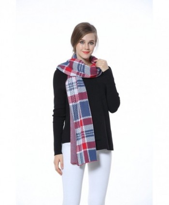 Knitbest Checked Fashion Blanket Scarves