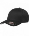 Flexfit Unisex Wooly Combed Twill Cap - 6277 - Black - CQ184EUA7LA