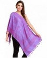 Exotic India Dahlia-Purple Hare Rama Hare Krishna Prayer Scarf - C011NPN3ITV