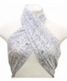 Mathematics Infinity Scarf Capanni White in Fashion Scarves