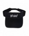 Got Wine? Black Visor - CU11EVLDTXV