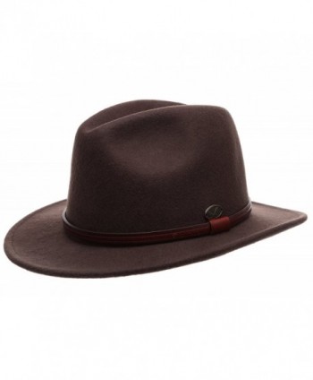 Premium Outback Fedora Leather MIRMARU