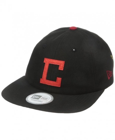 Crooks & Castles Men's Woven Strapback Cap-Crooks L.a. - Black - CP12BCT05IL