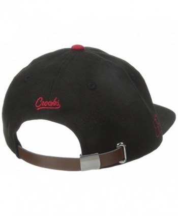 Crooks Castles Woven Strapback Cap Crooks