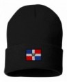 Dominican Republic Custom Personalized Embroidery Embroidered Beanie - Black - CI12N6E5M2E