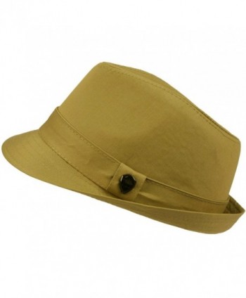 Cotton Summer Fedora Trilby Hat