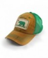 Everyday Trucker Hat Surfing Bear- Earth Khaki - CG12ITYG65X