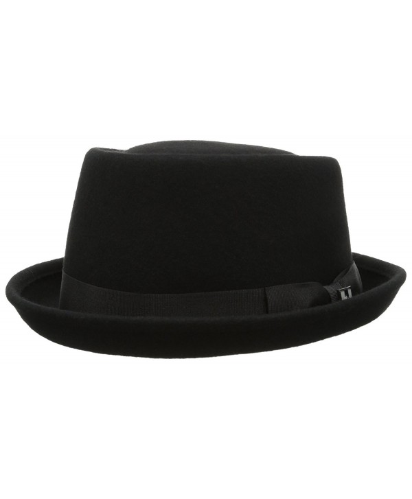Peter Grimm Men's Warren Hat - Black - CI11HY6L2IJ