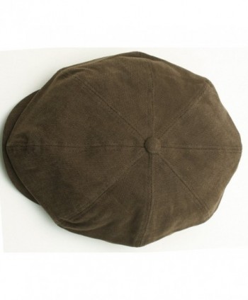 Newsboy Washed Cotton Canvas Gatsby in Men's Newsboy Caps