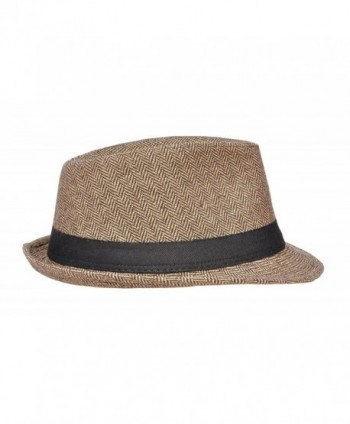 Harcadian Trillby Hat Men Fedora