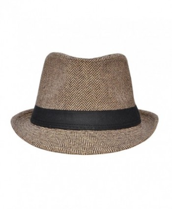 Harcadian Trillby Hat Men Fedora in Men's Fedoras