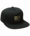 RVCA Men's Upside Snapback Hat - Black - CS12FHMGILH