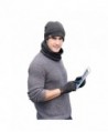 Neonr Winter Knitted Hat Scarf Gloves Three Sets for Men and Women-3 Pieces - Gray - C9185U23E4U