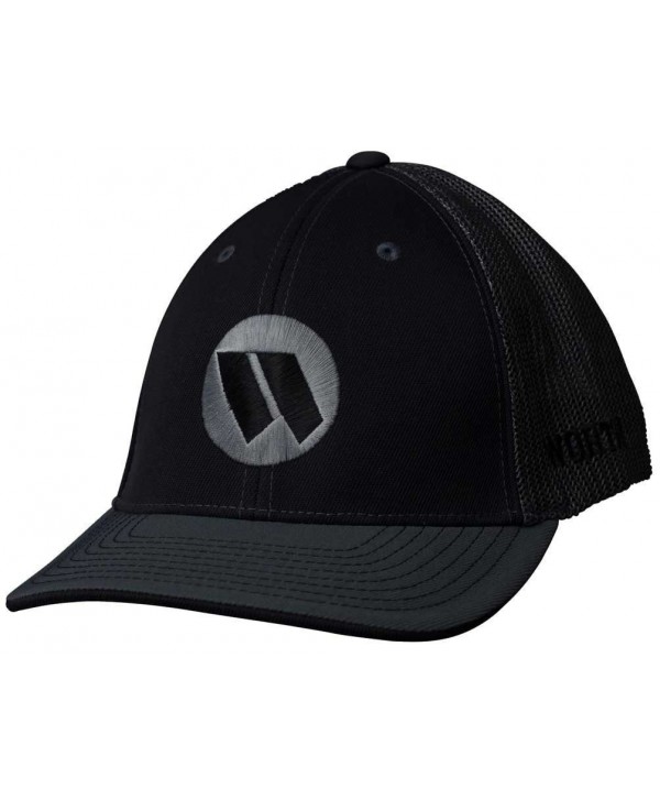 Worth 3D Embroidered Adult Mesh Baseball/Softball Trucker Hat. WTRUCK - Black/Charcoal - CJ12CJ60DV5