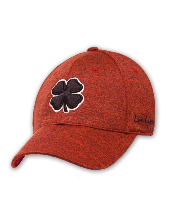 Black Clover Mens Rope Lucky Heather Red Luck Cap - Red - C612NBVIZ1I