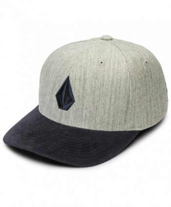 Volcom Men's Full Stone Flexfit Hat - Indigo - CW183GQXE4U