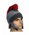 Kafeimali Men's Knight Knit Beard Hat Original Barbarian Warrior Halloween Caps - Gary D - C21872SC2IX