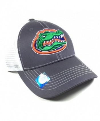 Grey Ghost Florida Gators Mesh Trucker Snapback - CN125OEGILN