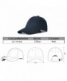 Edoneery Cotton Adjustable Profile Baseball in Men's Sun Hats