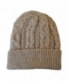 Aran Crafts 100% Merino Wool Honeycomb Hat parsnip - C811ZZGQBR7