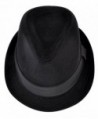 Mens Season Fashion Fedora Black in Men's Fedoras