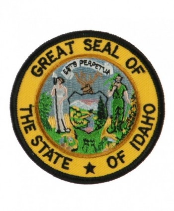 Western State Seal Embroidered Patch - Idaho W01S13F - CD11E8TZWCH