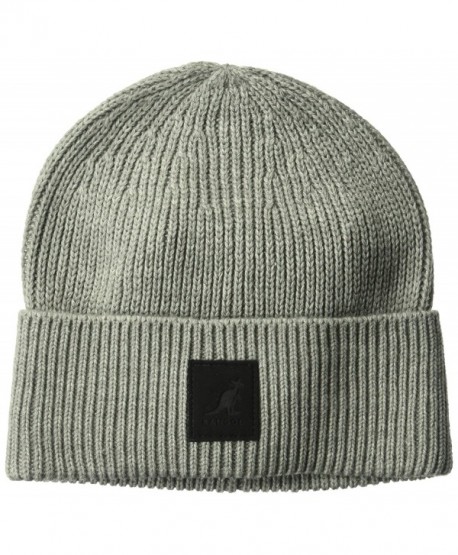 Kangol Men's Patch Beanie - Light Flannel - CL184TM3E9A