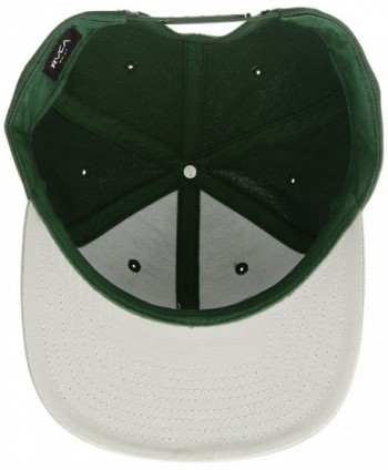 RVCA Mens Snapback Forest Grey in Men's Baseball Caps