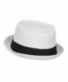 Hatiya Solid Upbrim Pork Fedora