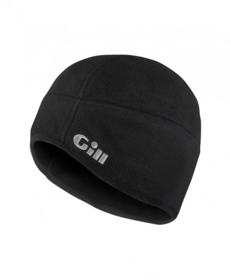 Gill Men's Windproof Fleece Hat - Black - C0118VRYQ6Z