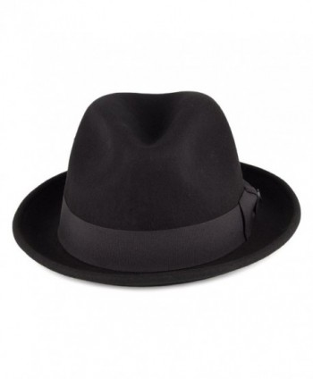 Jaxon Trilby Crushable Fedora Medium in Men's Fedoras