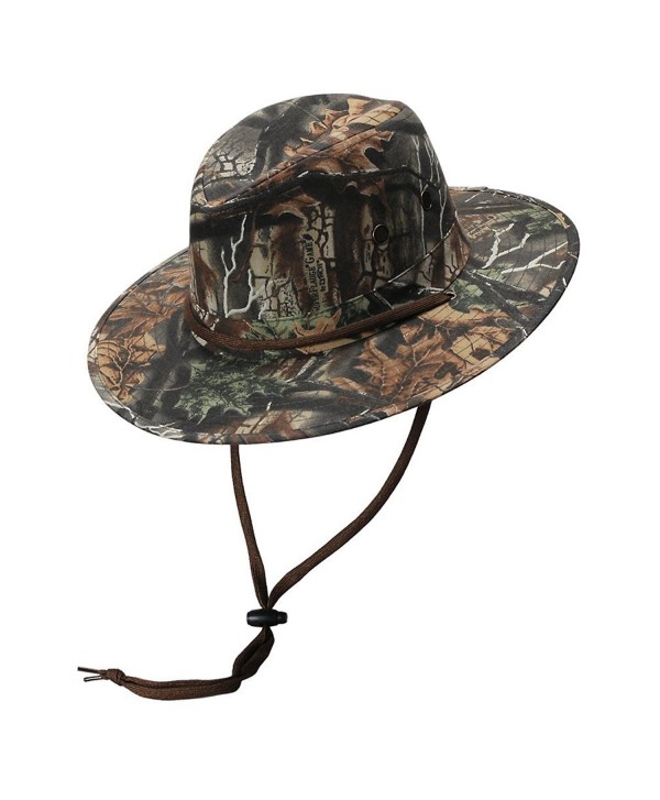 Solid Crown Camo Australian Hat by Turner Hat - Multicolored - CB11PB4IUQ3