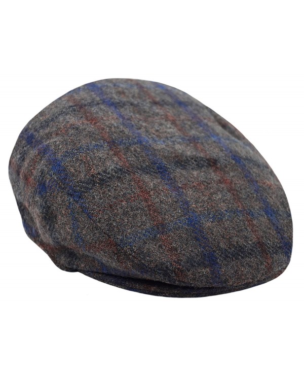 Classic Men's Flat Hat Wool newsboy Herringbone Tweed Driving Cap ...