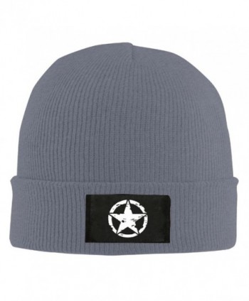 FS&DM Cap Oscar Mike Jeep Military Star Unisex Skull Cap toboggan Knit Hat Warm Hat. - Asphalt - CD188A08G9N