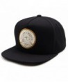 sujii ILLUMINATI Archetype Hip Hop Boys Snapback Hat Trucker Baseball Cap - Black/Yellow - CP11YTBELZN