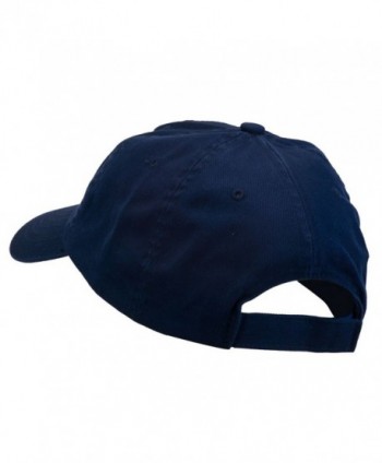 E4hats Navy Retired Embroidered Spun in Men's Baseball Caps