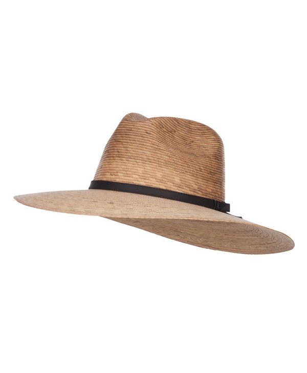 Men's Palm Braid Safari Hat - Dk Palm - CI12ENSD26P