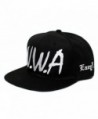 NWA New Eazy E N.W.A Vintage Flat Bill Cap Hat Snapback Unisex Adult Black - CN182M7G3RH