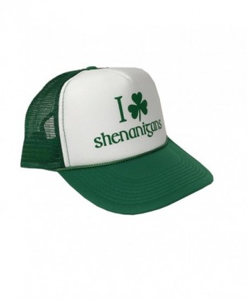 Shamrock Shenanigans Patricks Campaign Adjustable in Men's Baseball Caps