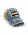 Colorado Flag Patch Trucker Americana in Men's Baseball Caps