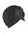 1 High Quality Stretchable Turban Hat - Black - CO11HB5JHD5