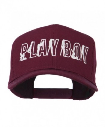 Playboy Embroidered Cap - Maroon - CS11LBM92HP