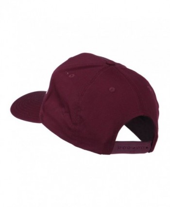 Playboy Embroidered Cap Maroon OSFM in Men's Baseball Caps