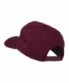 Playboy Embroidered Cap Maroon OSFM in Men's Baseball Caps