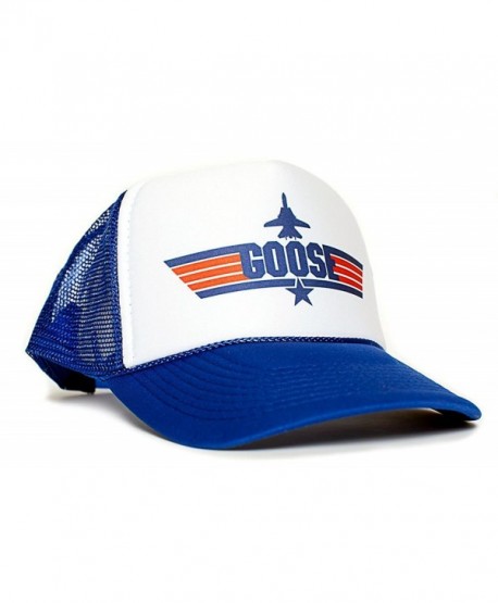 GOOSE Top Gun Unisex-Adult Trucker Cap Hat -One-Size Multi - Royal/White - CI128RIFL1V