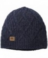 Coal Men's The Yukon Chunky Knit Warm Beanie Hat - Navy - C611J47LN49