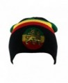 RW Rasta Lion Embroidered Beanie