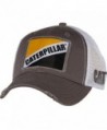 Cat Gray Twill w/ Caterpillar Patch Cap - CA12N22ECTS