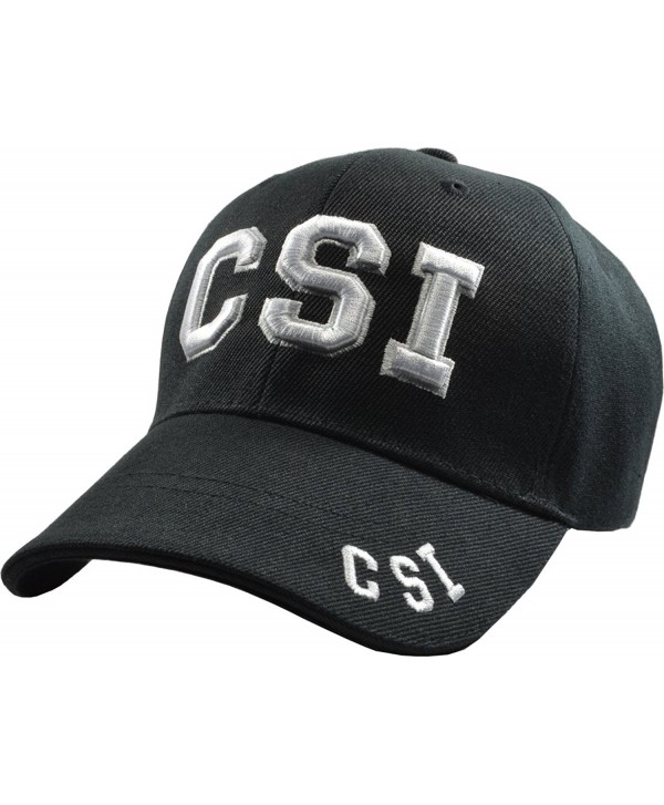 CSI Crime Scene Investigator Embroidered Baseball Hats (5 Styles) LV - LA - NY - Csi - CQ11TL93SF7